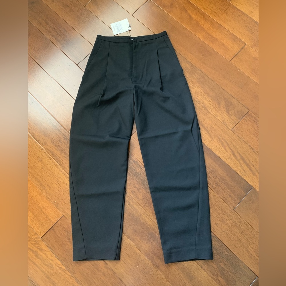 Toteme Lumio Trousers Pants Black XXS new with tag from ssense